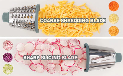 3 in 1 Rotary Cheese Grater